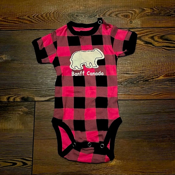 NWT Lazy One Banff Canada Bear Onsie - 6 months - Picture 2 of 4